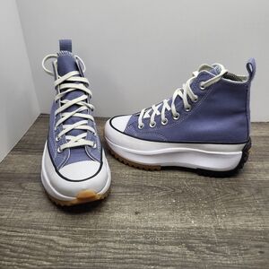 Converse Run Star Hike Slate Lilac Canvas Platform Womens Size 5  Shoes Sneakers